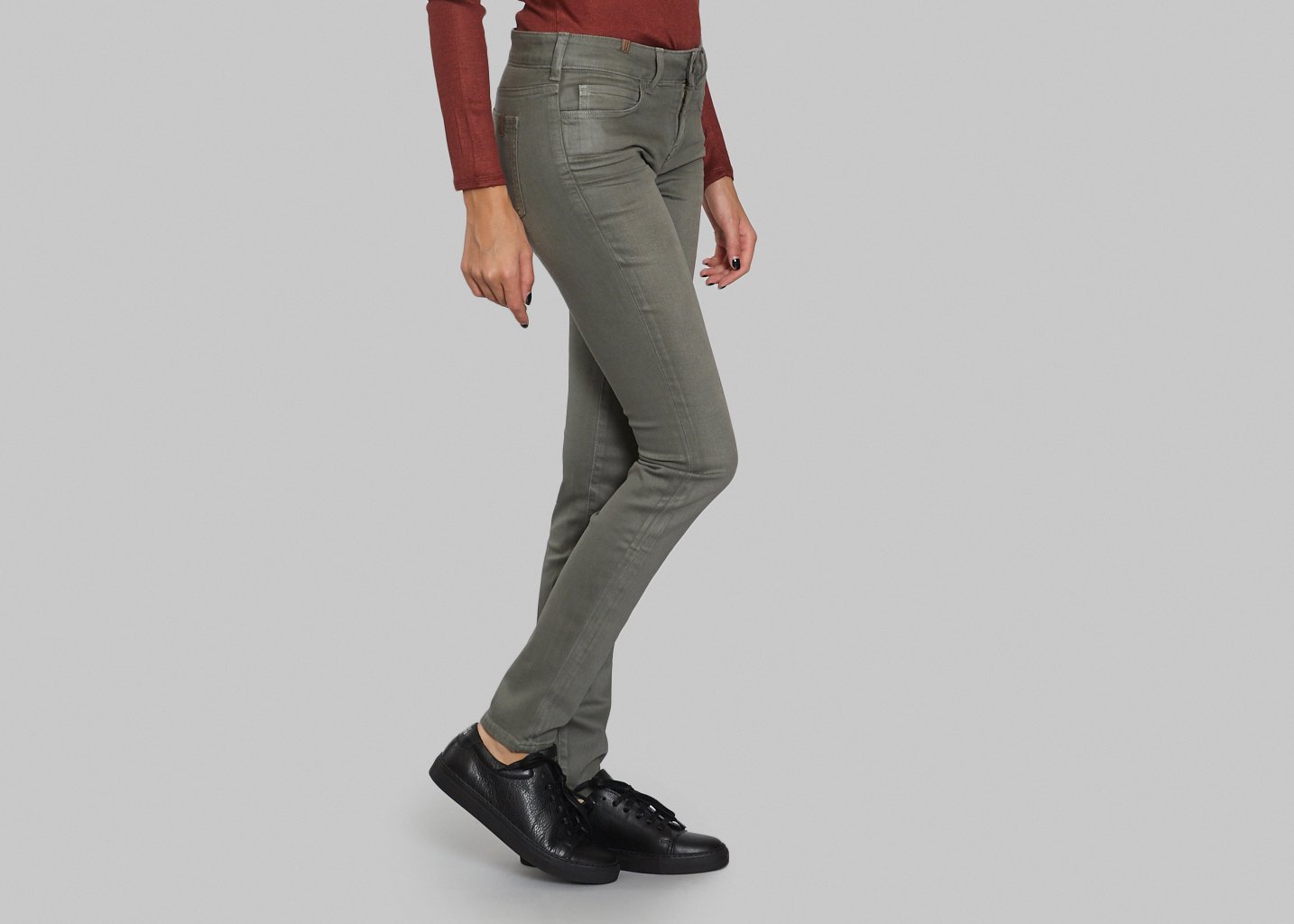 l'exception Jean Bamboo 32 Khaki Atelier Notify