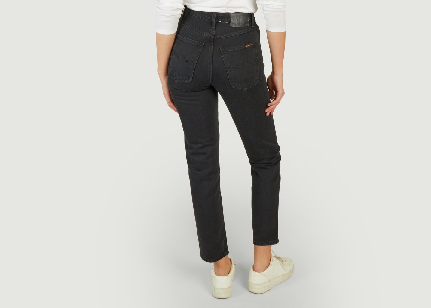 L'exception Jean Breezy Britt Noir Nudie Jeans