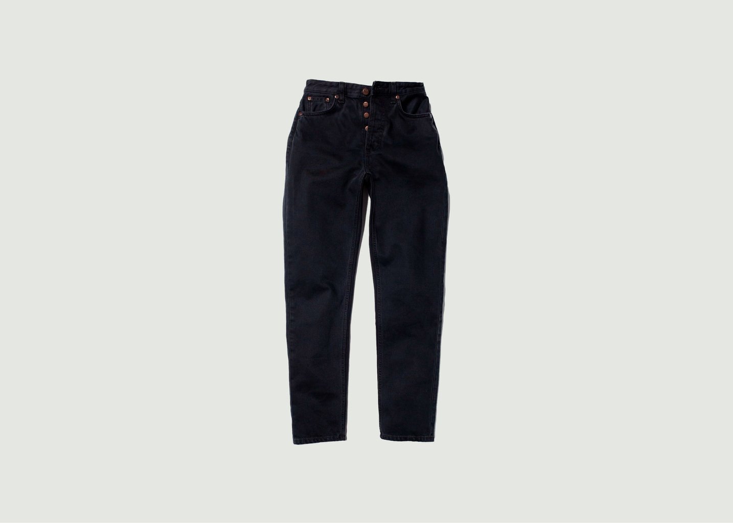 l'exception Jean Breezy Britt Noir Nudie Jeans