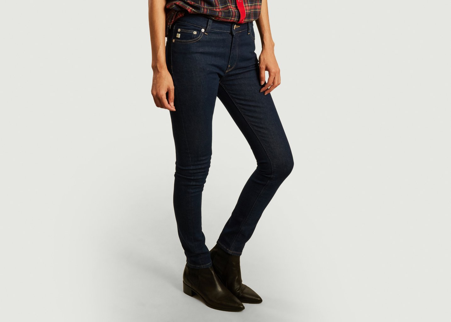 L'exception Jean Brut Skinny Hazen Brut Mud Jeans