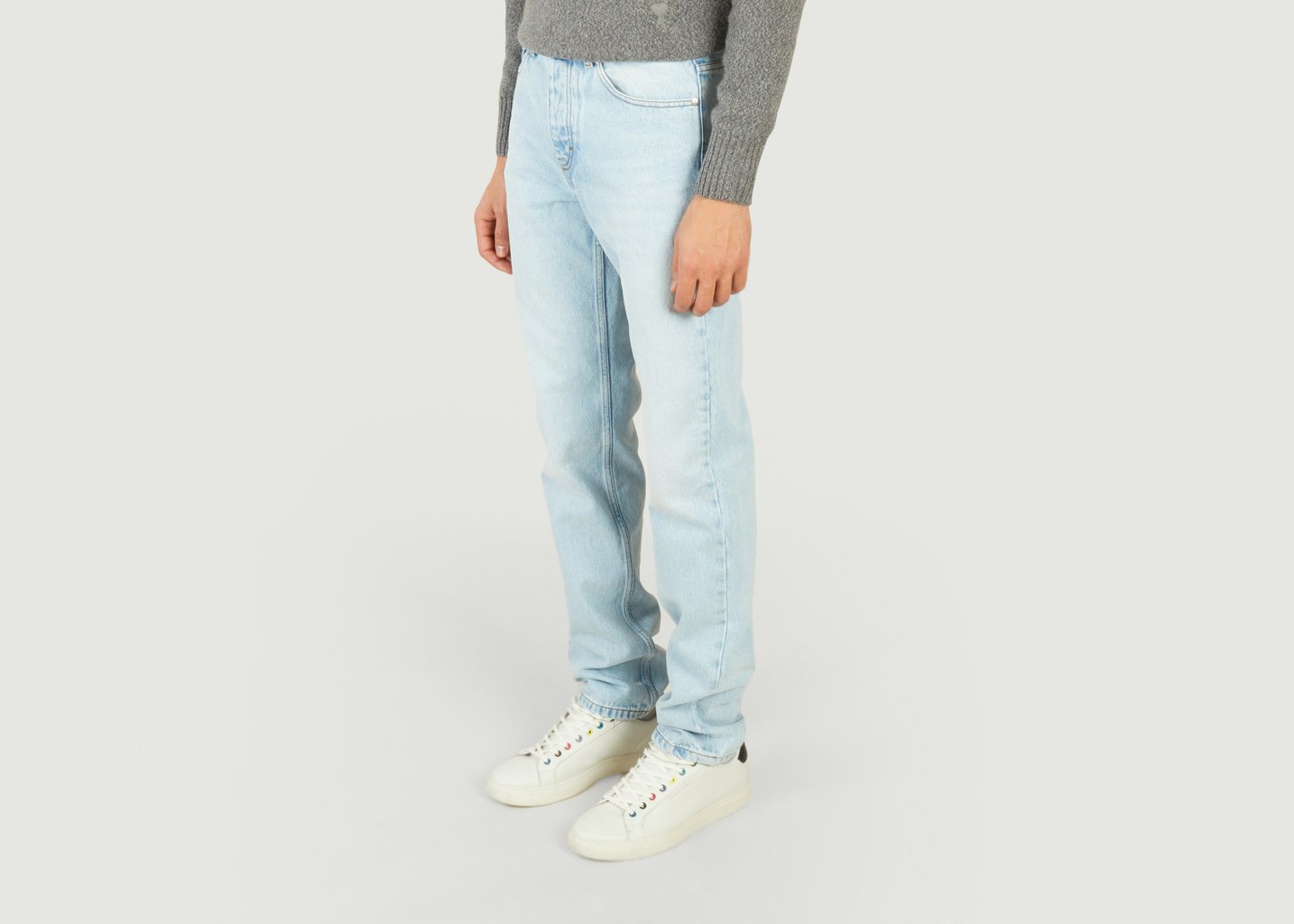 L'exception Jean Classic Fit Bleu Clair AMI Paris