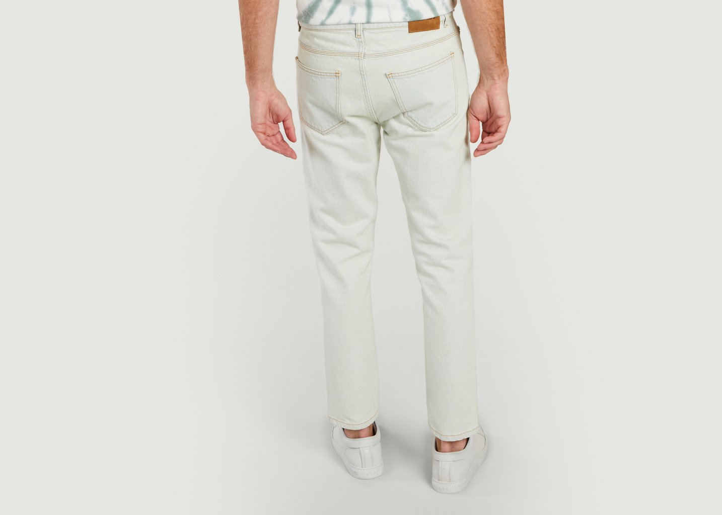 L'exception Jean Court Fuselé Bleu Kenzo