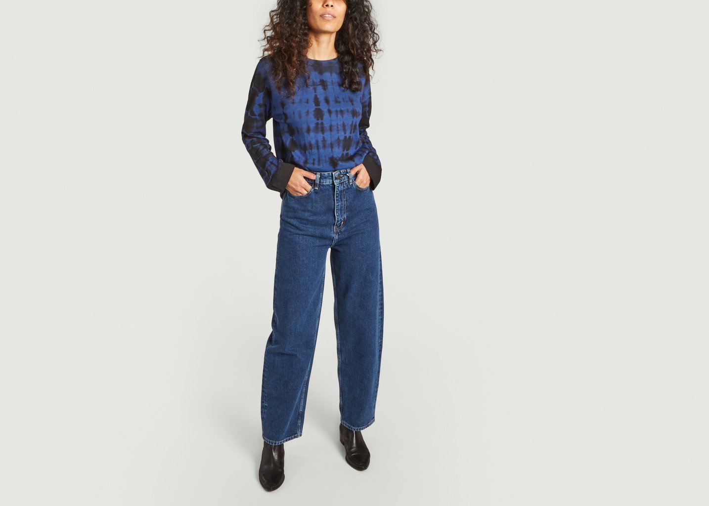 l'exception Jean Enora Barrel Bleu People Tree