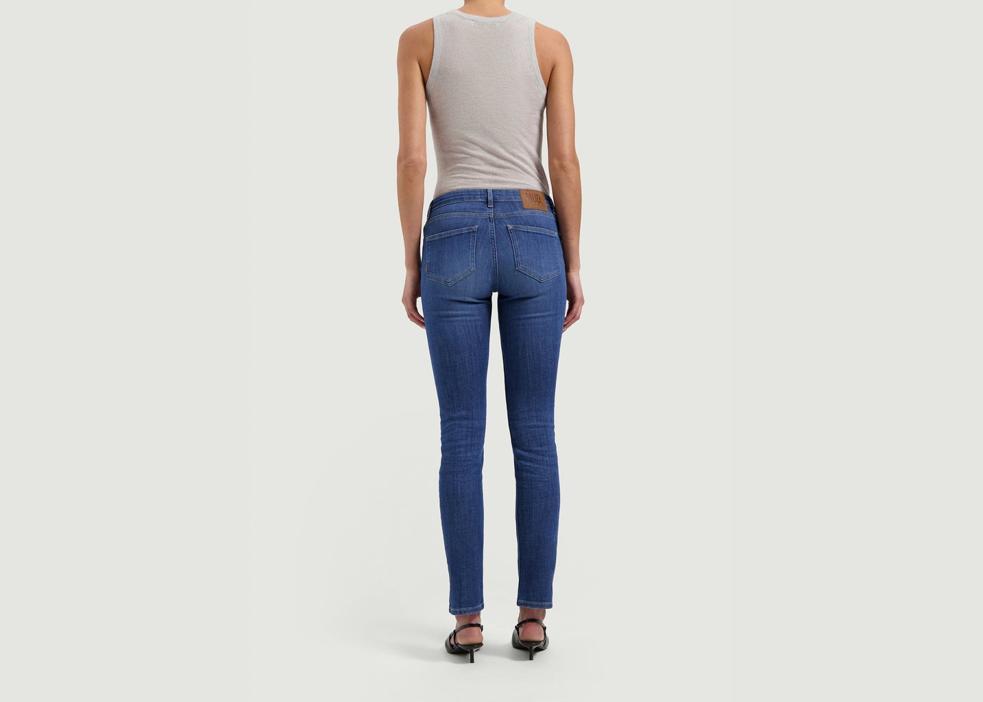 L'exception Jean Faye Low Slim Denim Mud Jeans