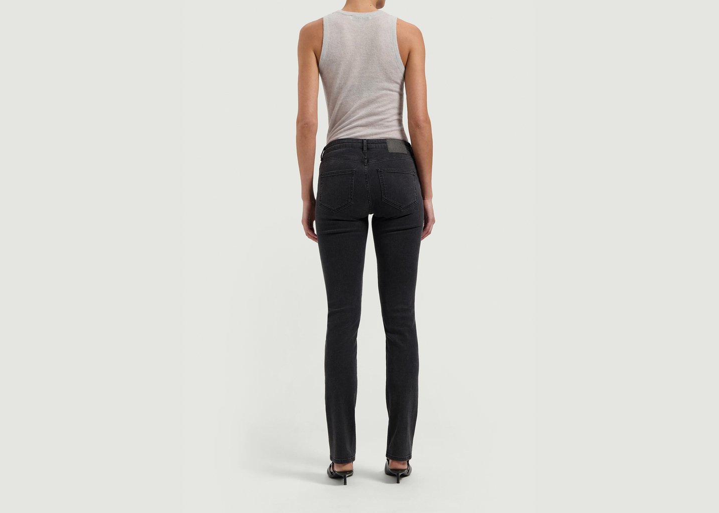L'exception Jean Faye Low Slim Noir Mud Jeans