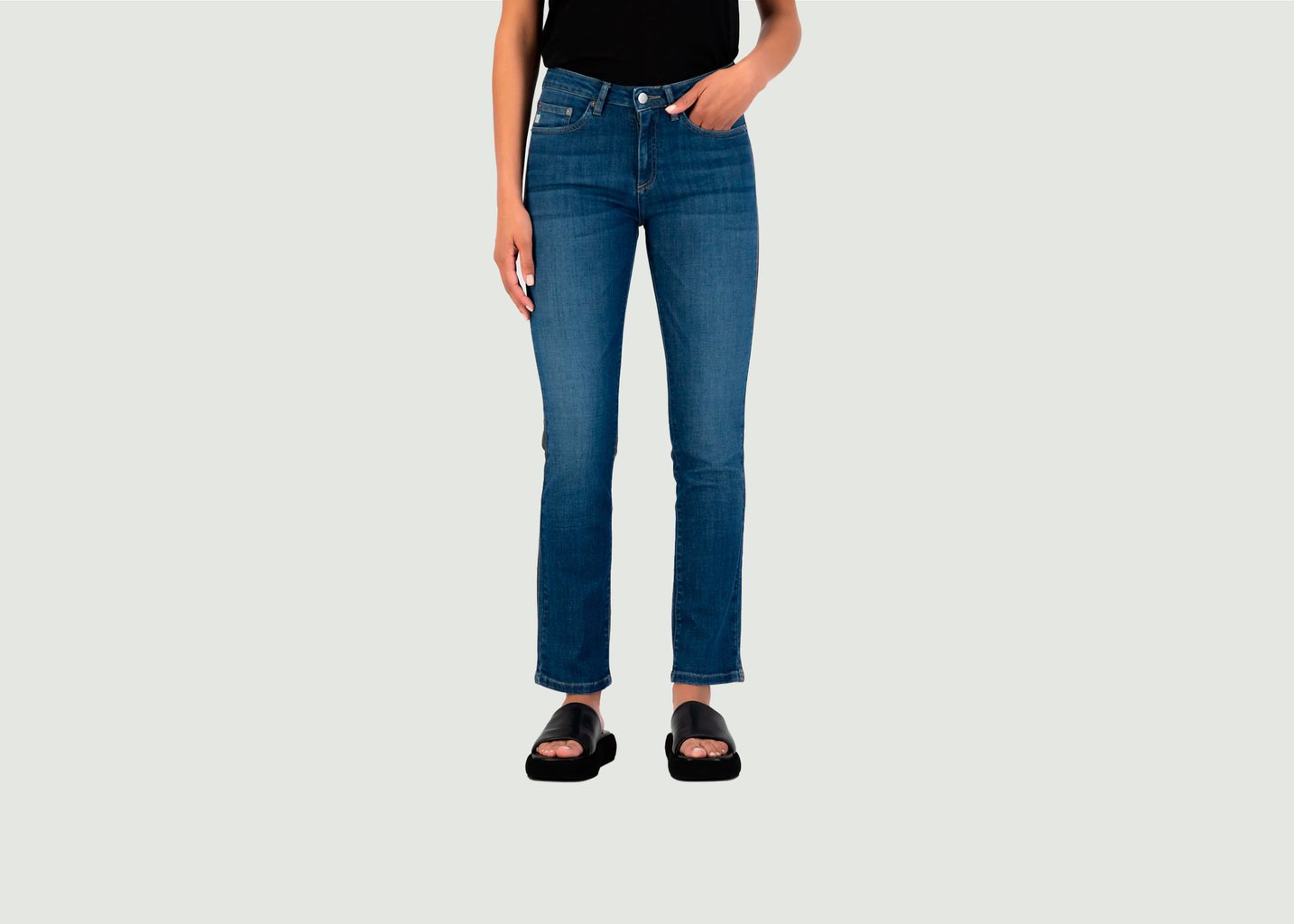 L'exception Jean Faye Straight Indigo Mud Jeans