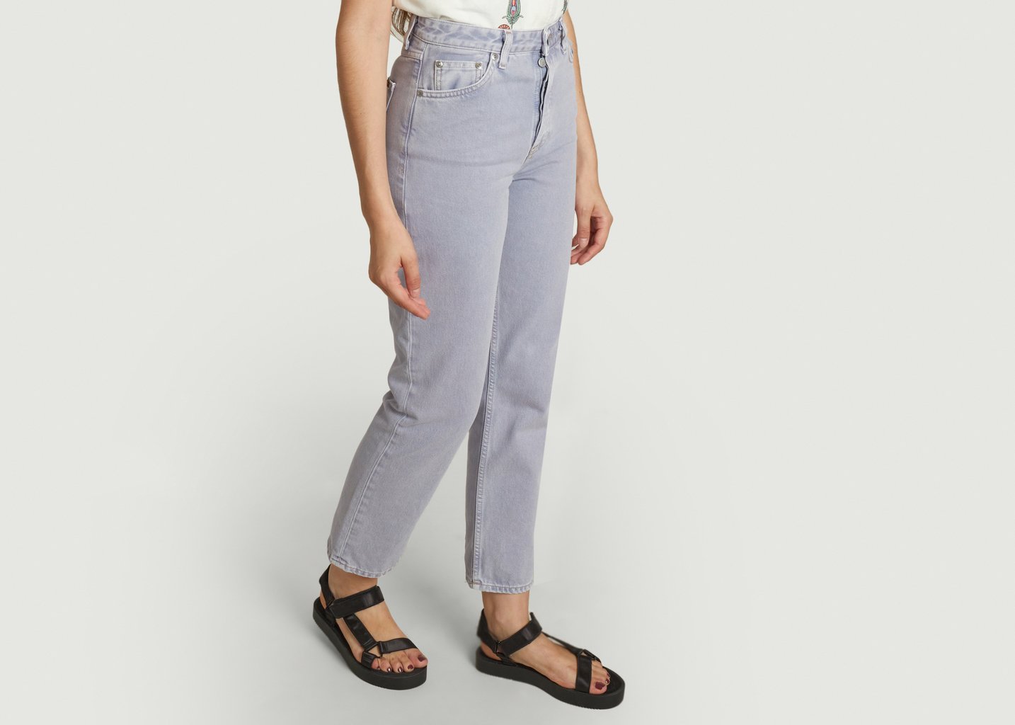 L'exception Jean Lofty Lo Violet Nudie Jeans