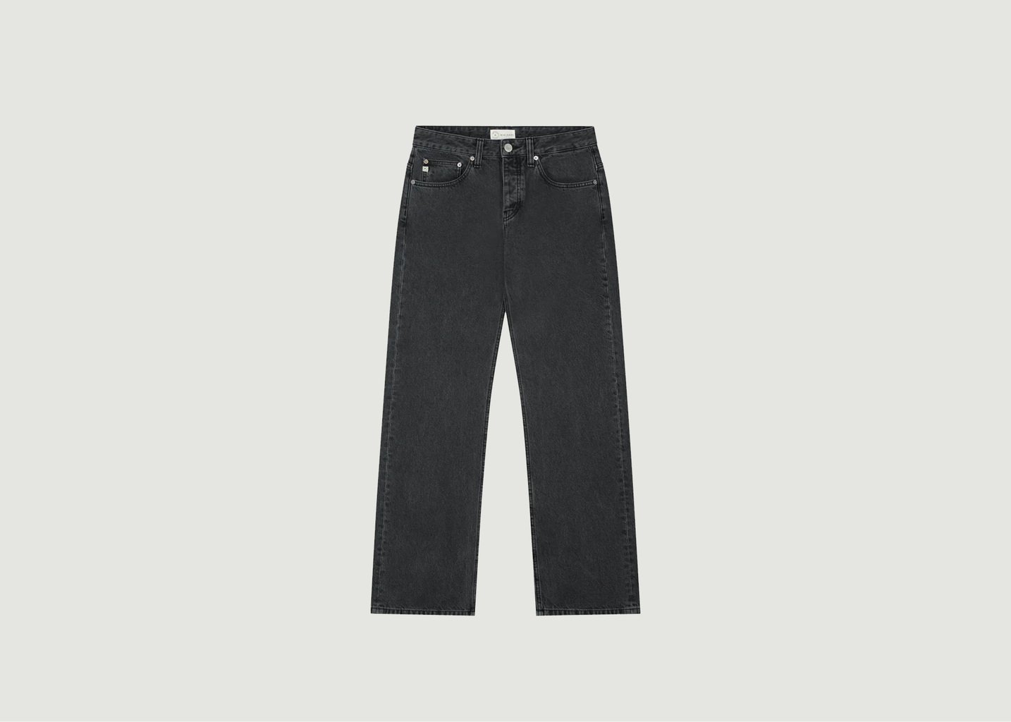 l'exception Jean Loose James Anthracite Mud Jeans