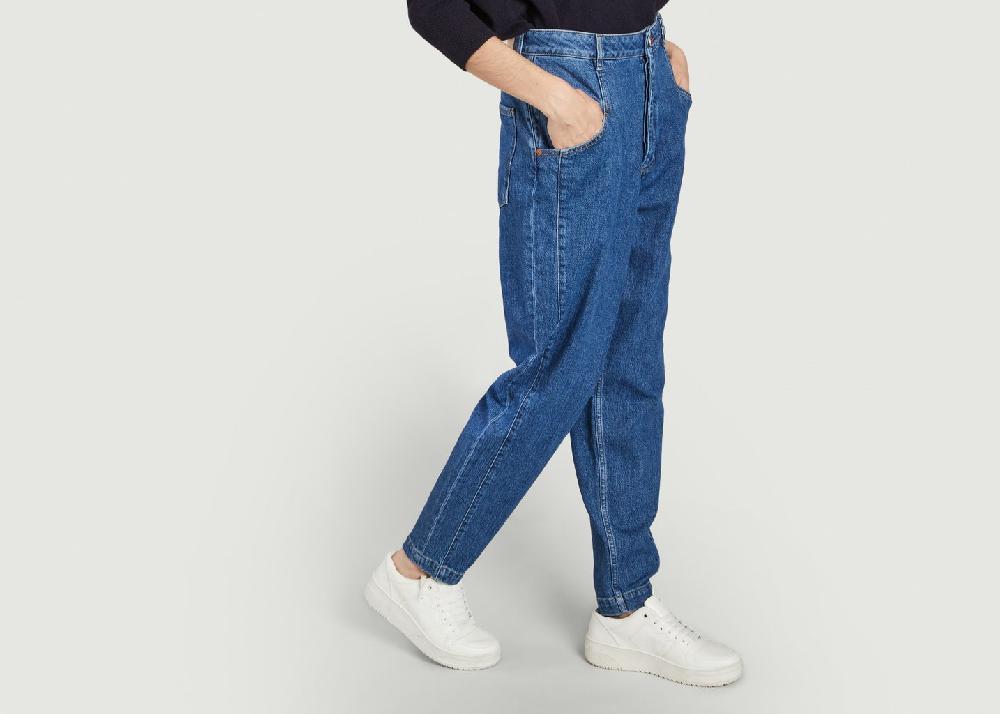 L'exception Jean Nicola Taille Haute Denim Reiko