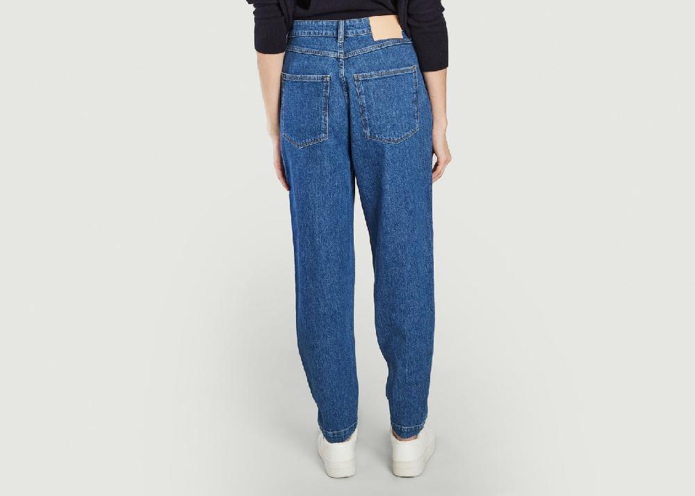 L'exception Jean Nicola Taille Haute Denim Reiko