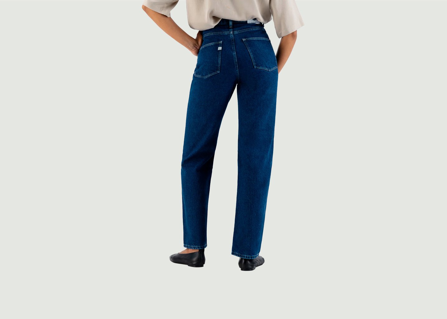 L'exception Jean Relax Rose Indigo Mud Jeans