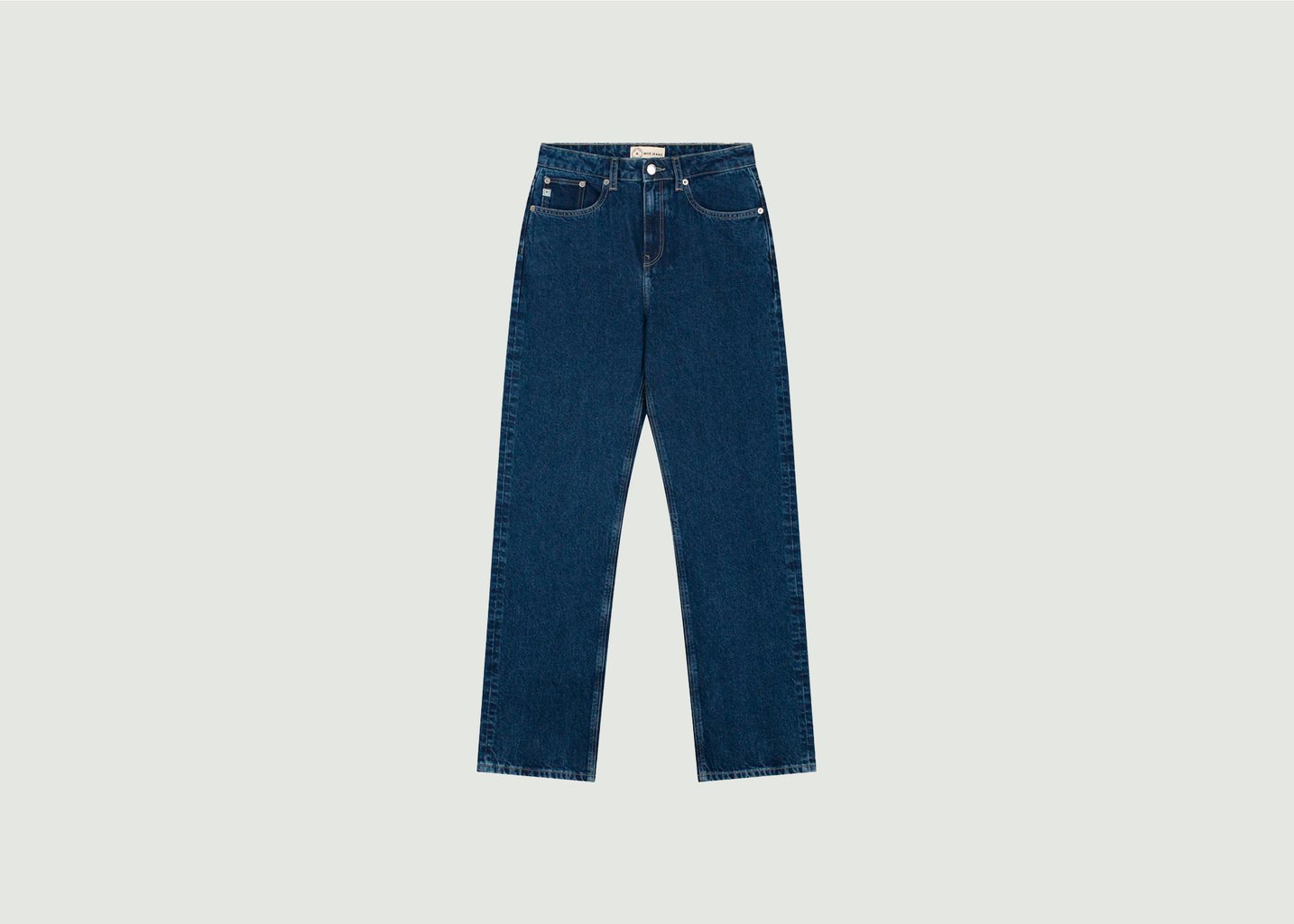 l'exception Jean Relax Rose Indigo Mud Jeans