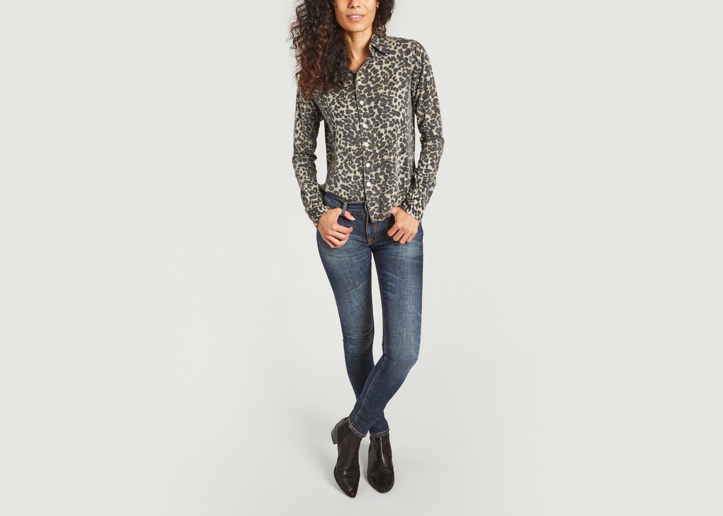 L'exception Jean Skinny Lin Denim Nudie Jeans