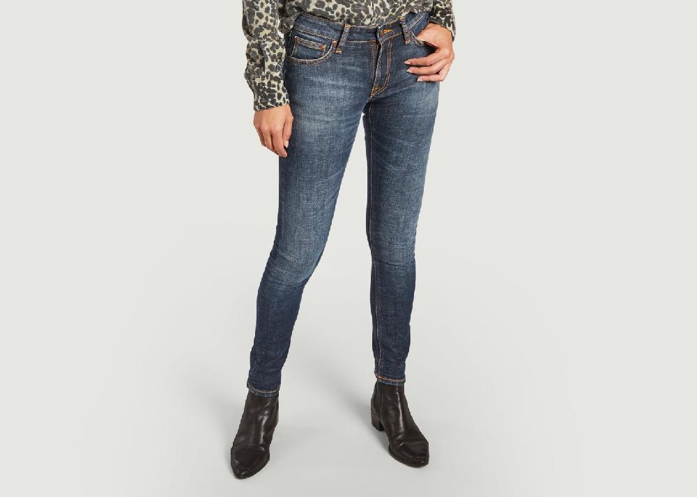 l'exception Jean skinny Lin Denim Nudie Jeans