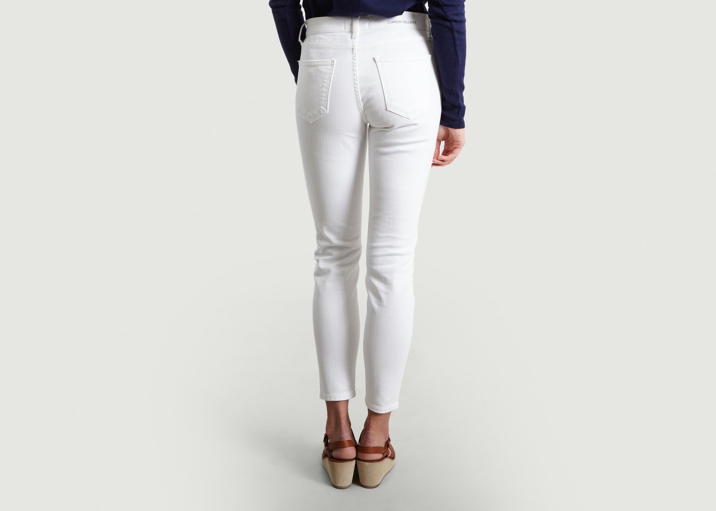 L'exception Jean Stiletto Blanc Current/Elliott