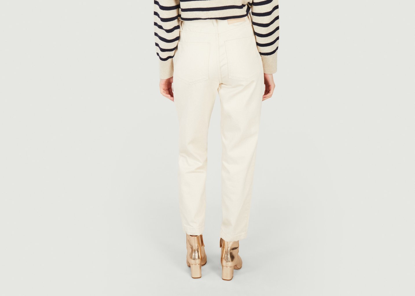 L'exception Jean Taille Haute Nora Ecru Reiko