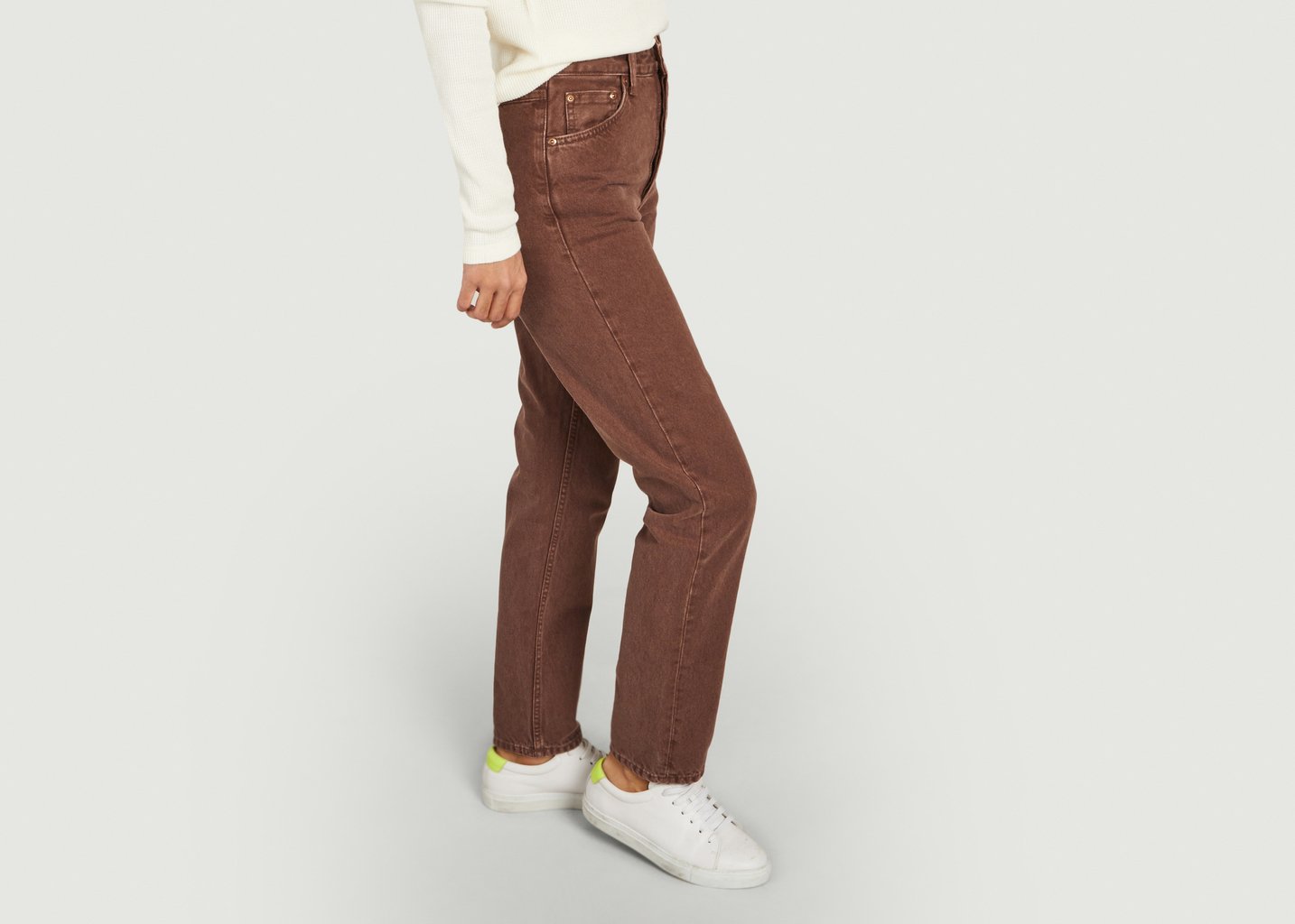 L'exception Jeans Breezy Britt Marron Nudie Jeans