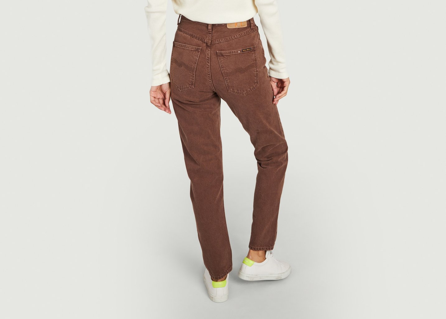 L'exception Jeans Breezy Britt Marron Nudie Jeans