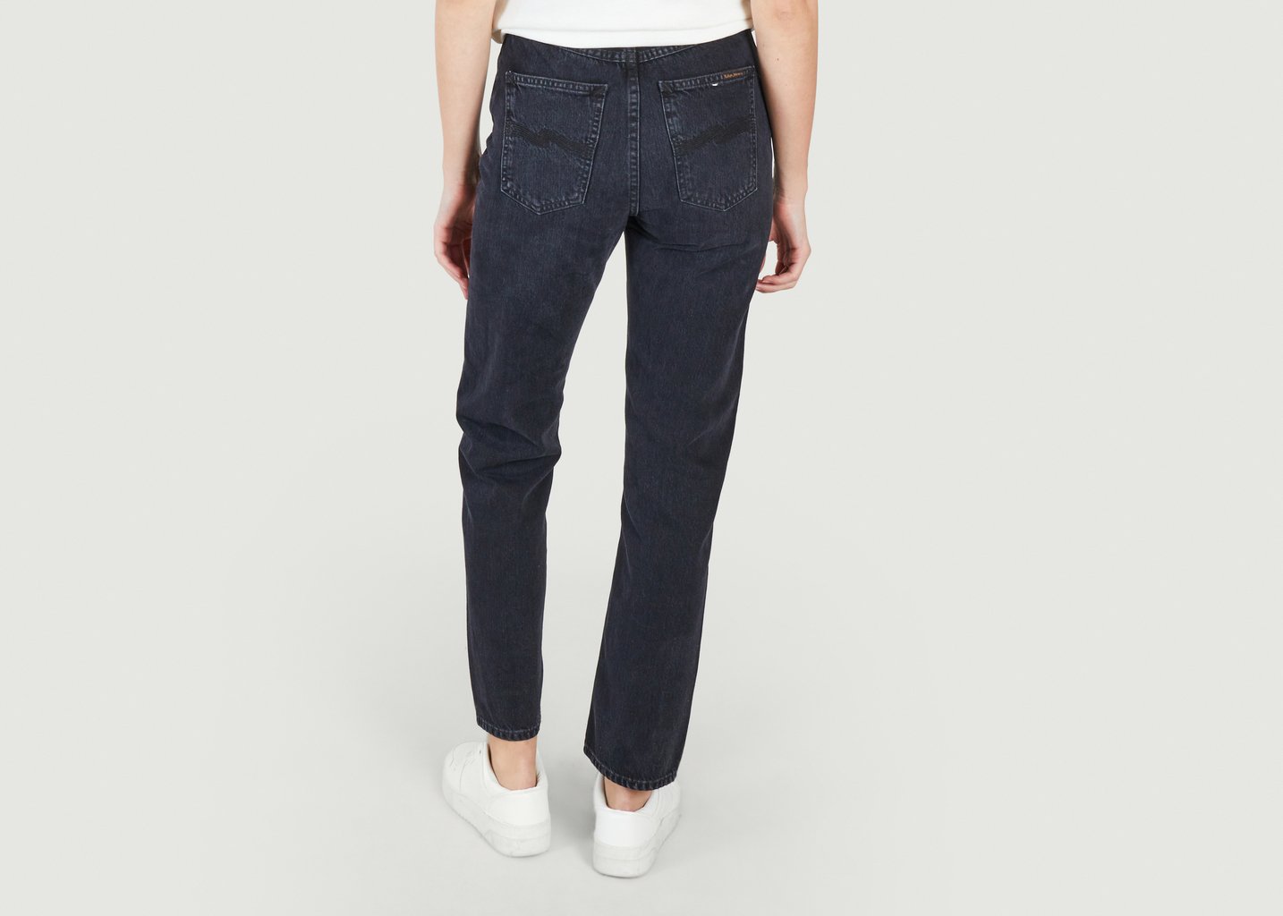 L'exception Jeans Lofty Lo Noir Nudie Jeans