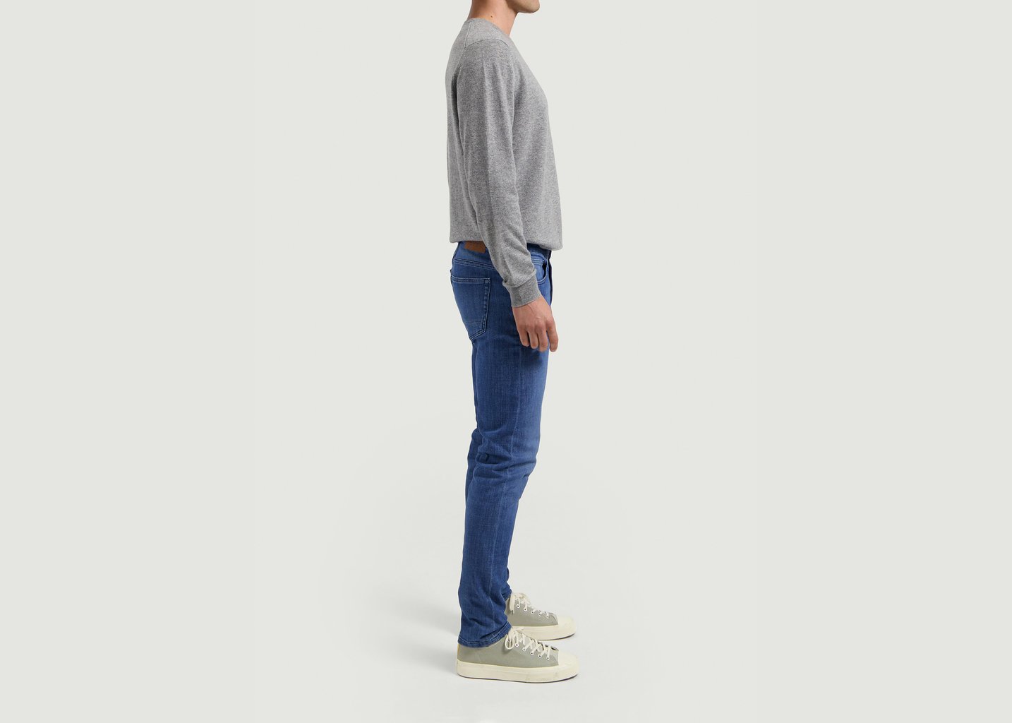 L'exception Jeans Rick Mid Slim Denim Mud Jeans