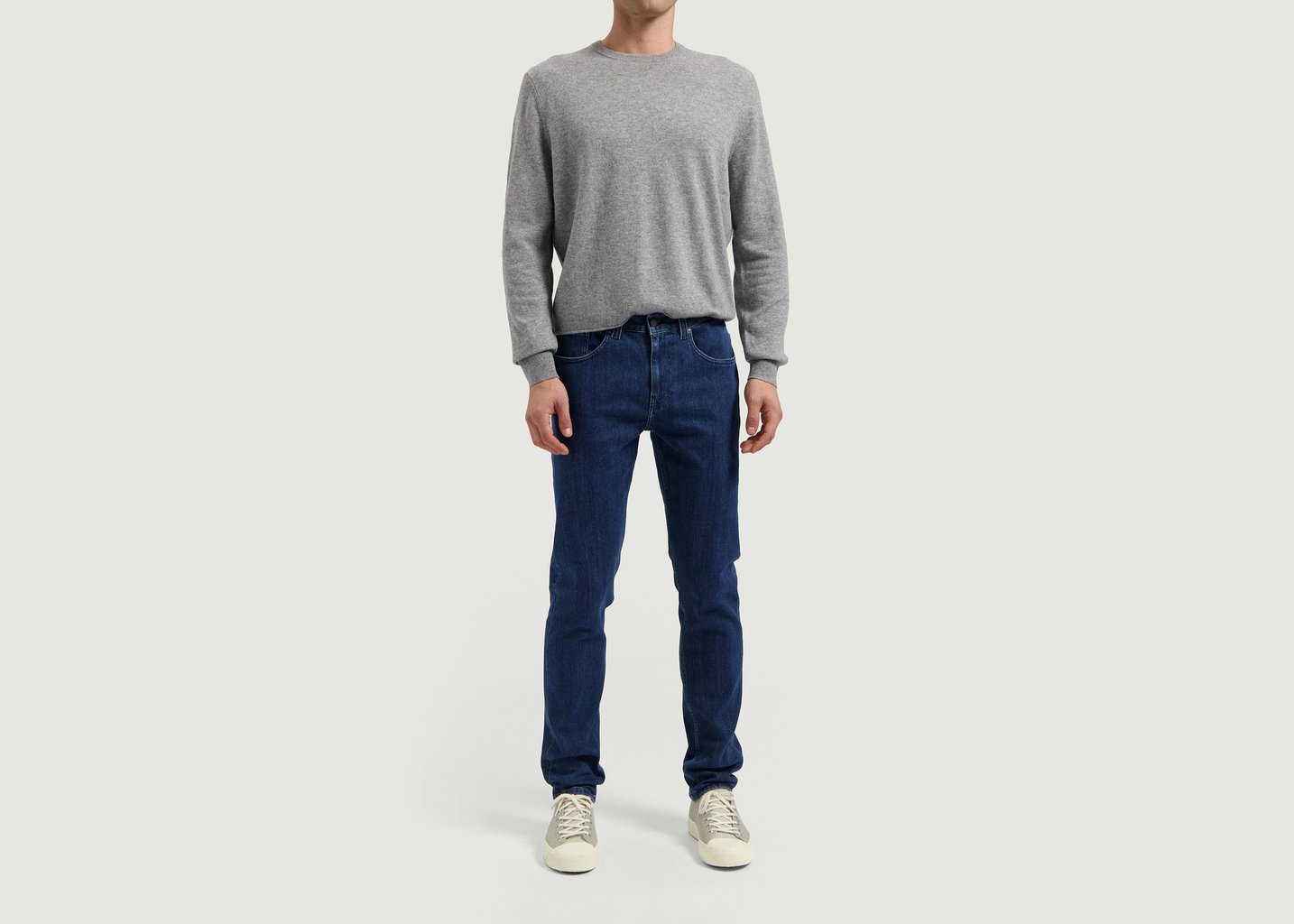 l'exception Jeans Rick Mid Slim Indigo Mud Jeans