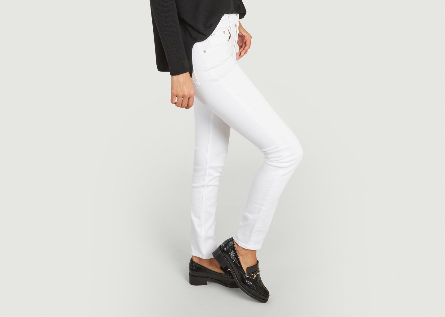 L'exception Jeans Skinny Blanc Polo Ralph Lauren