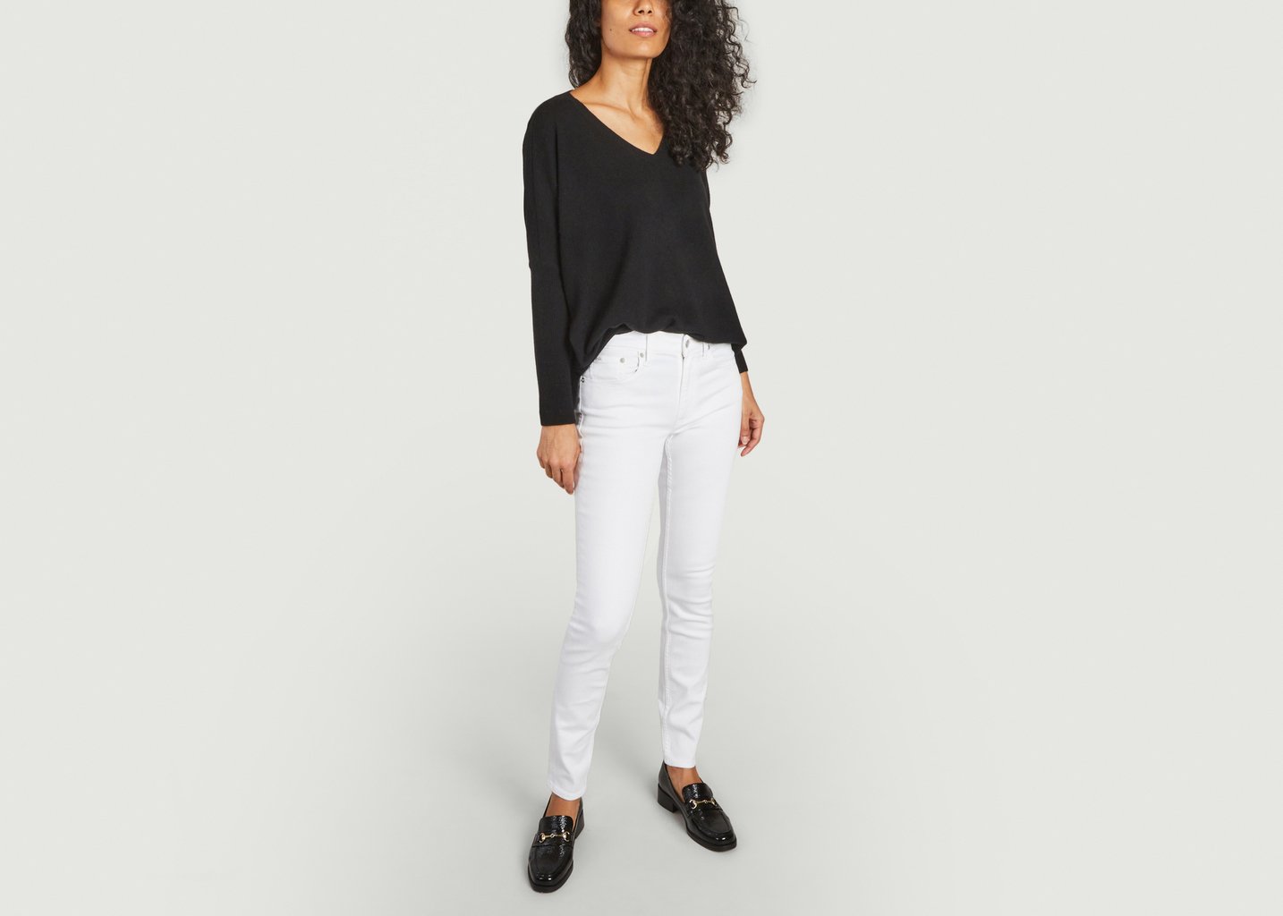 L'exception Jeans Skinny Blanc Polo Ralph Lauren