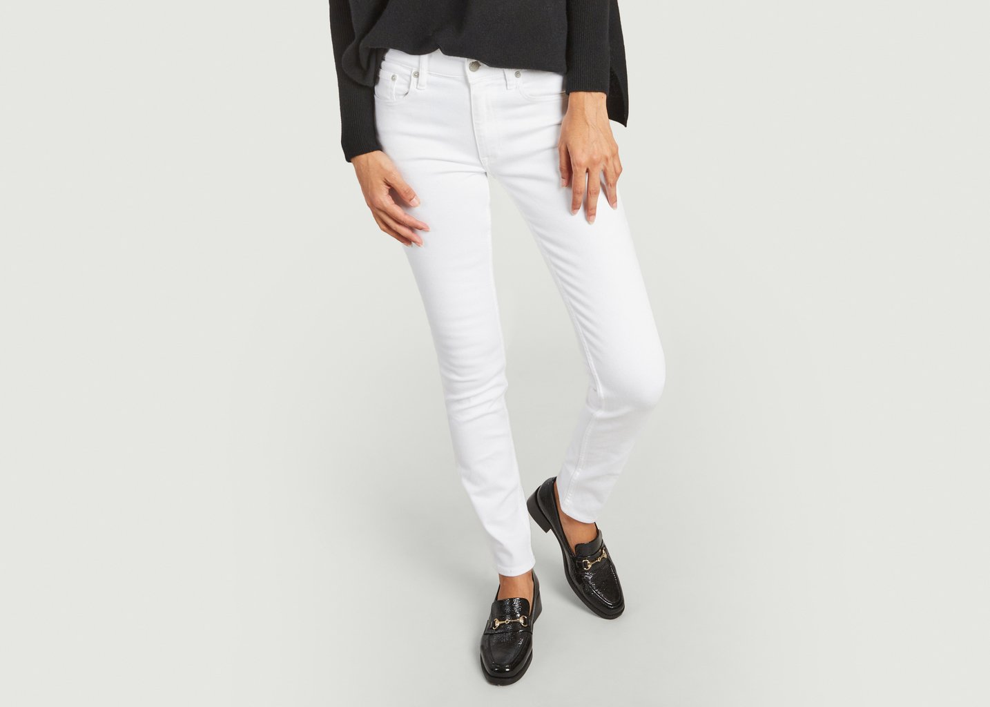 l'exception Jeans Skinny Blanc Polo Ralph Lauren