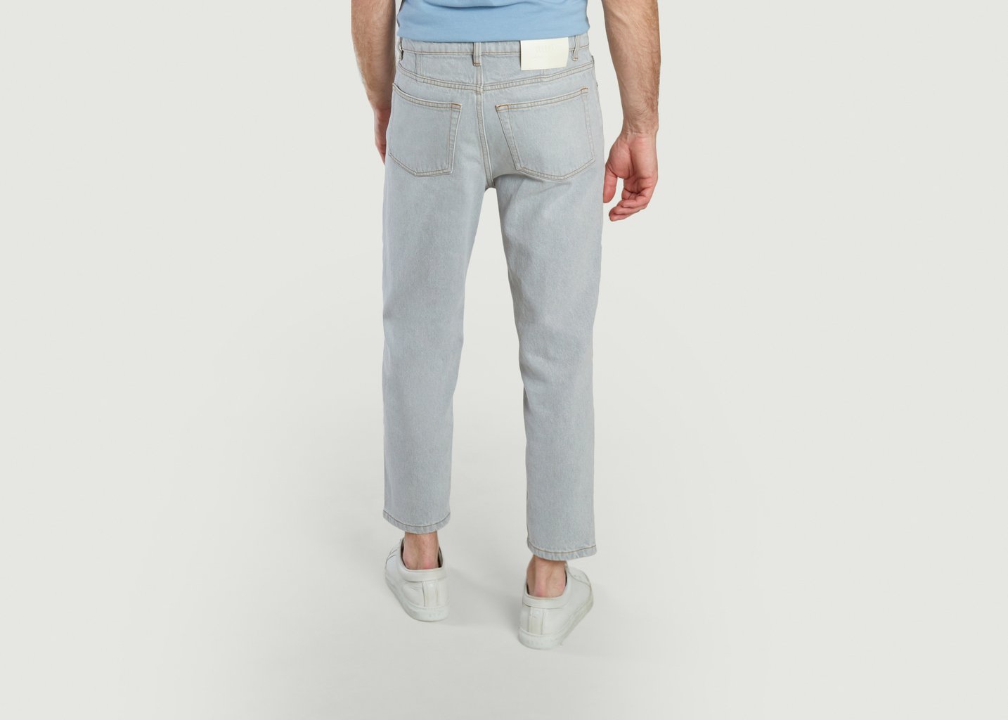 L'exception Jeans Tapered Fit Gris AMI Paris