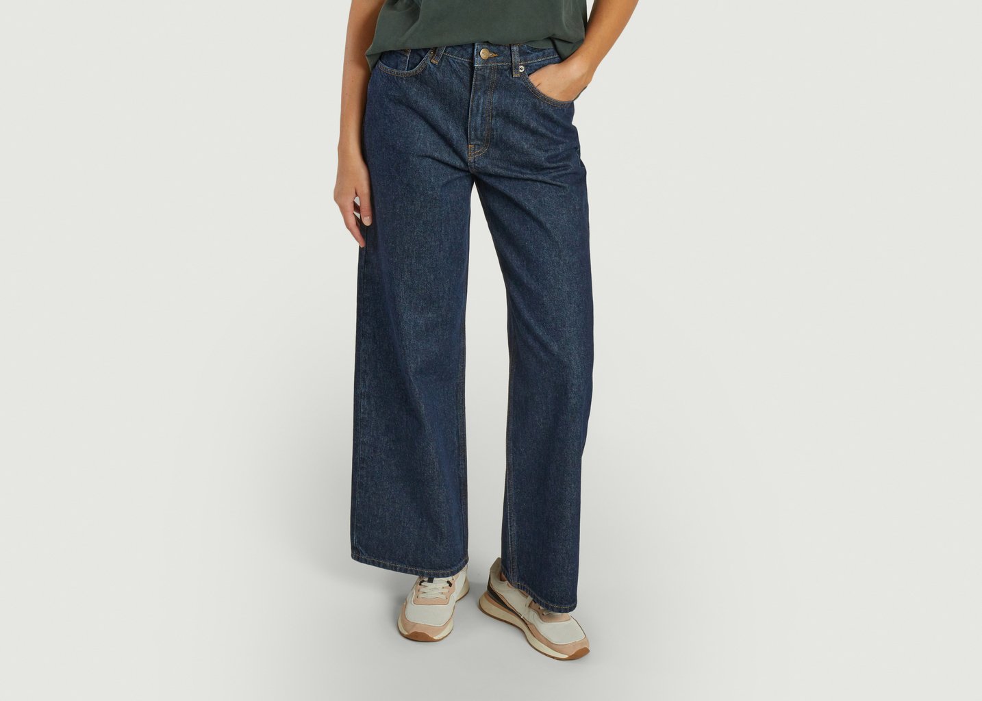 L'exception Jeans Wide Leg 0691 Brut Skall Studio