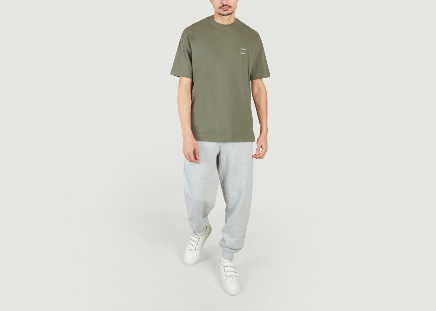 L'exception Jogging Ami De Coeur Gris AMI Paris