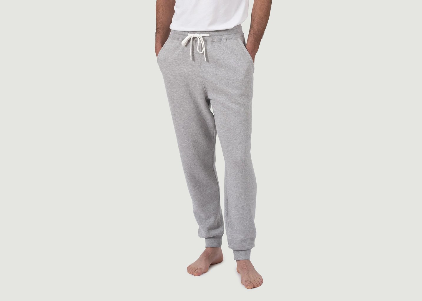 l'exception Jogging Vivant Gris Léger Talc Paris