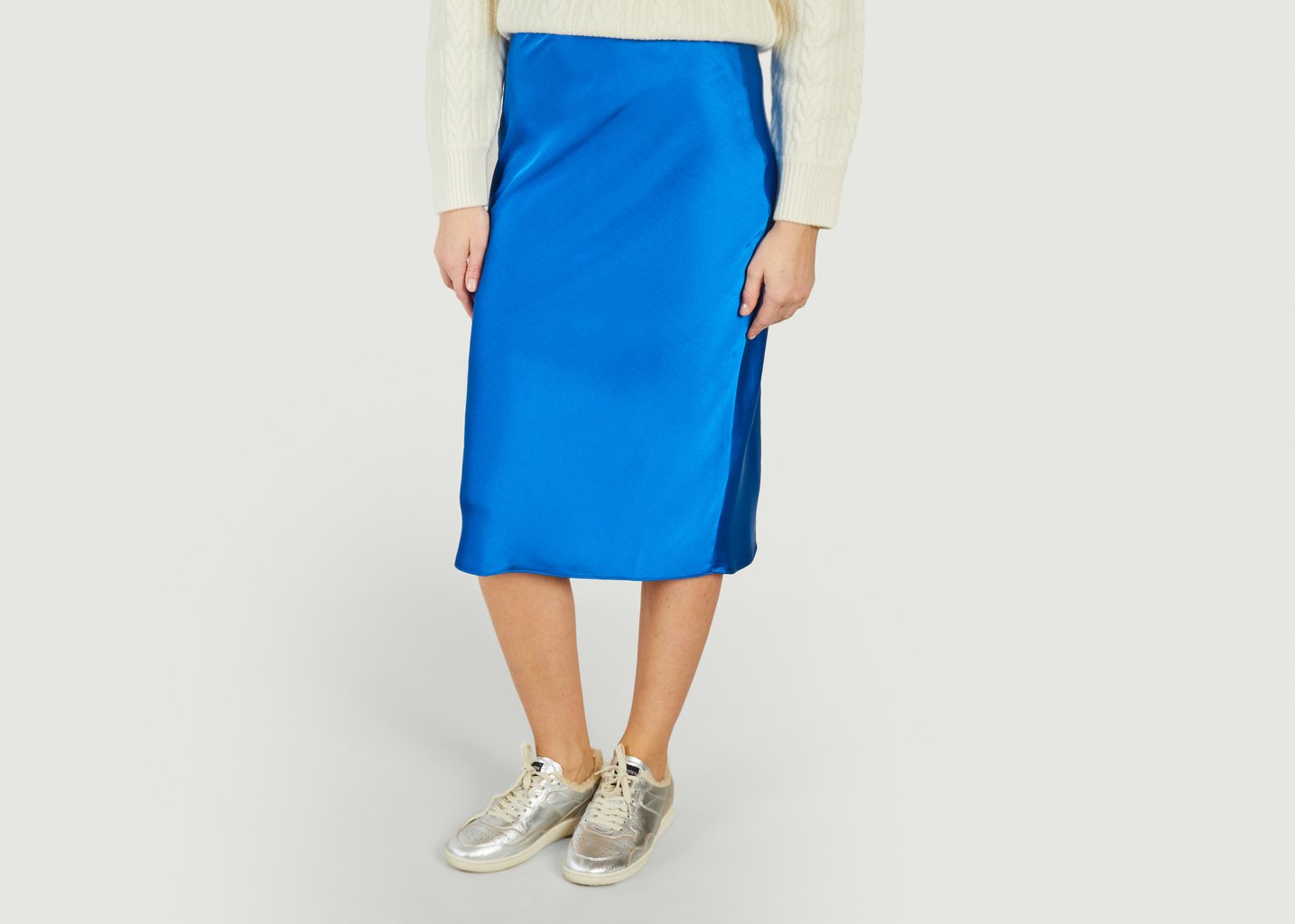 L'exception Jupe Agneta 12956 Bleu Samsoe & Samsoe