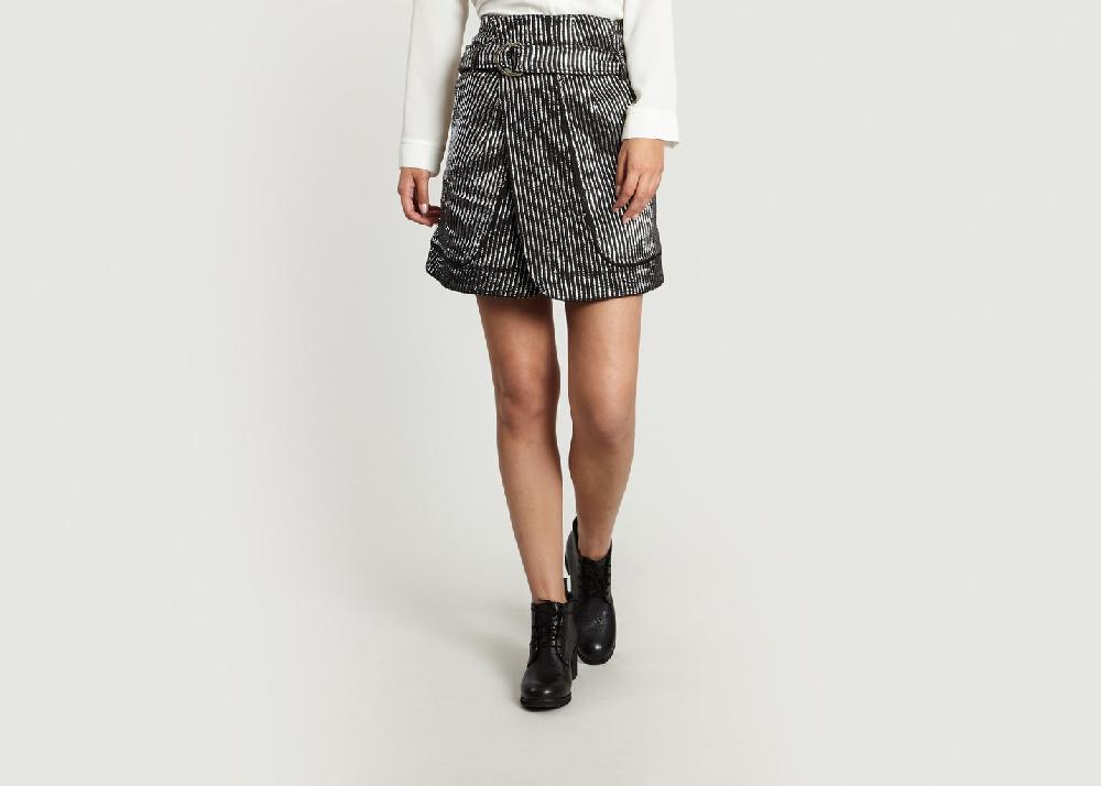 L'exception Jupe Bell Noir Laurence Bras