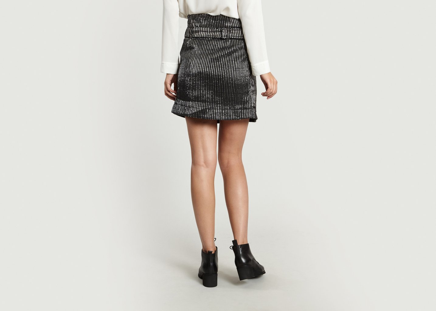 L'exception Jupe Bell Noir Laurence Bras