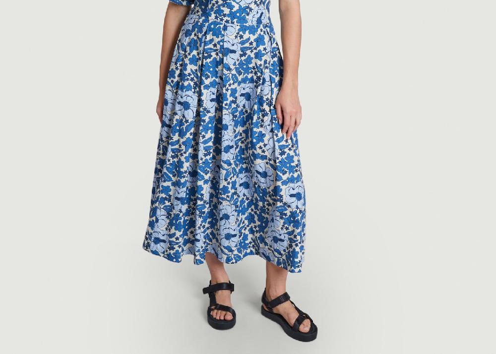 l'exception Jupe Carlota Imprimé The label edition