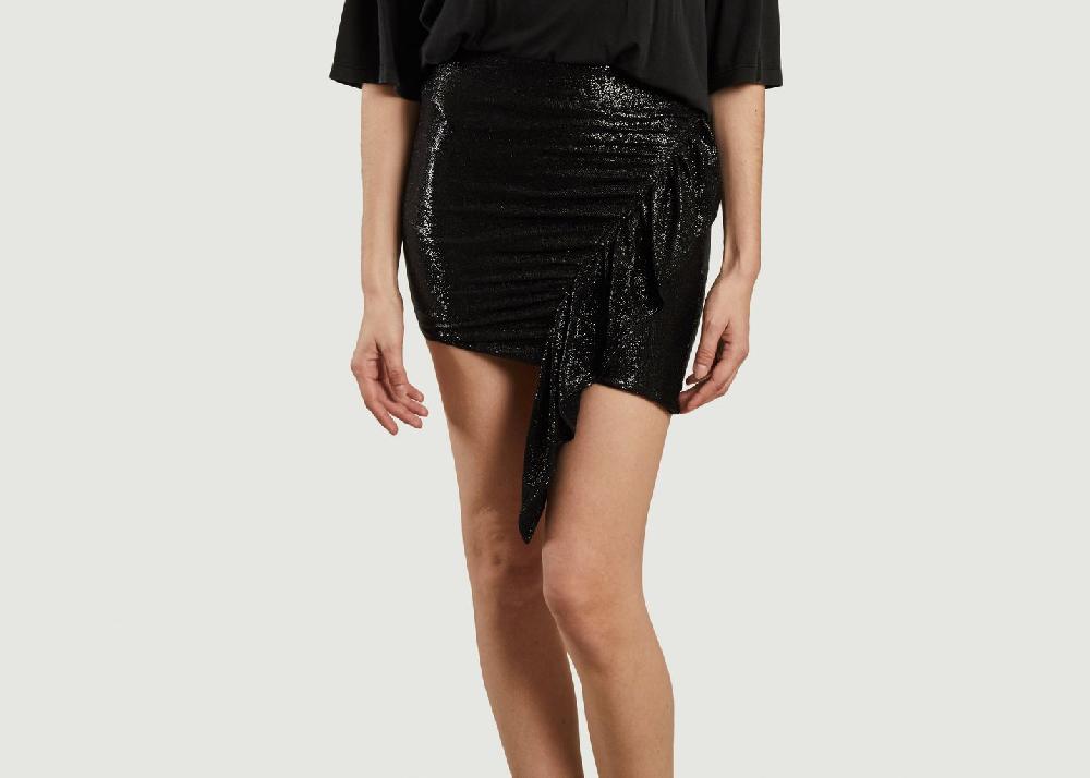 l'exception Jupe Cassiou Noir IRO Paris