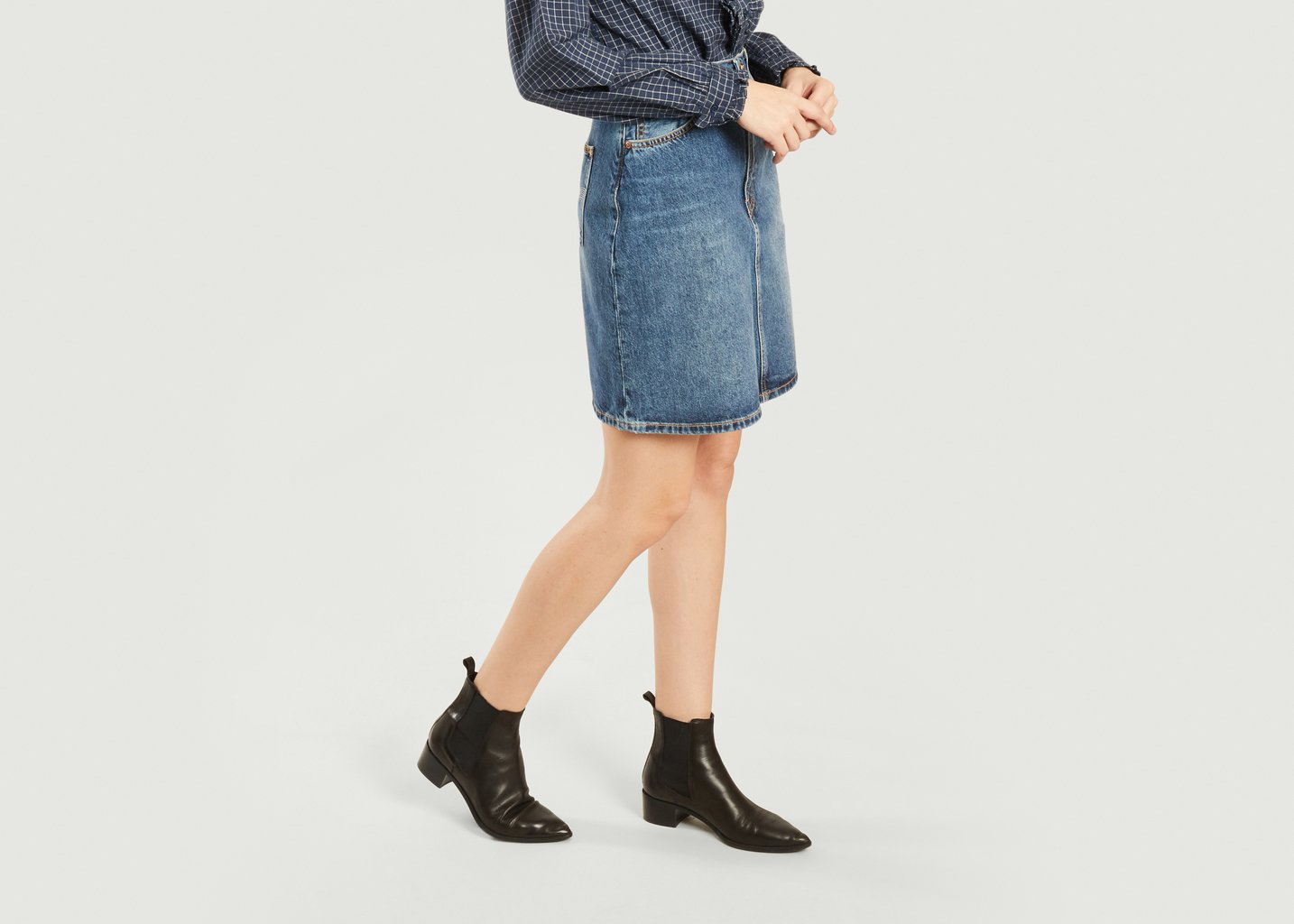 L'exception Jupe Hanna Jean Nudie Jeans