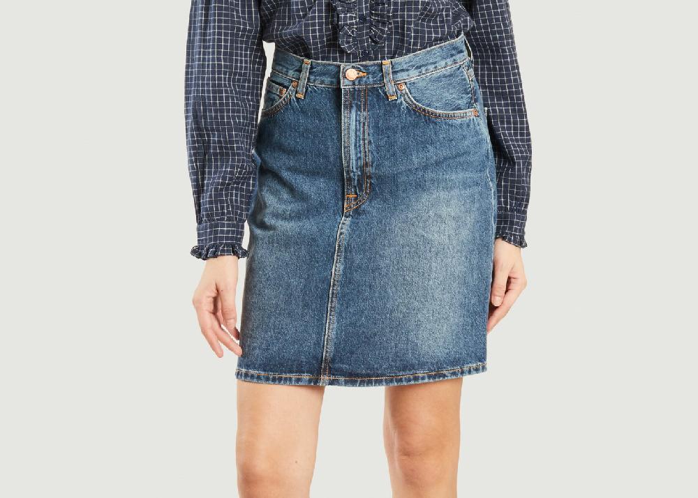 l'exception Jupe Hanna Jean Nudie Jeans