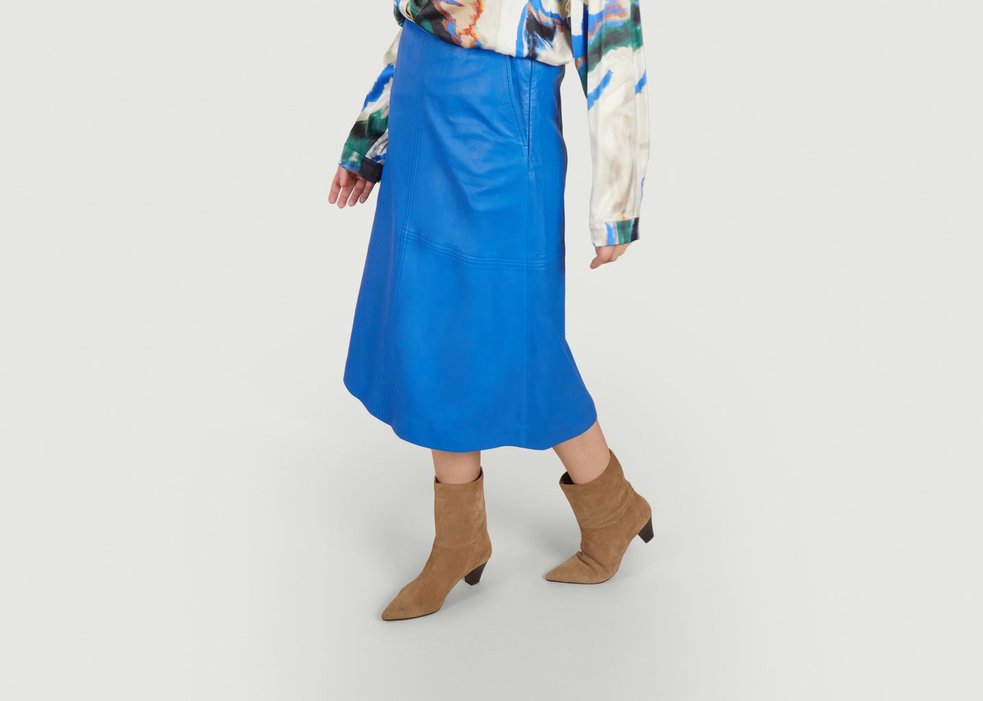 L'exception Jupe Jaggedy Turquoise Munthe