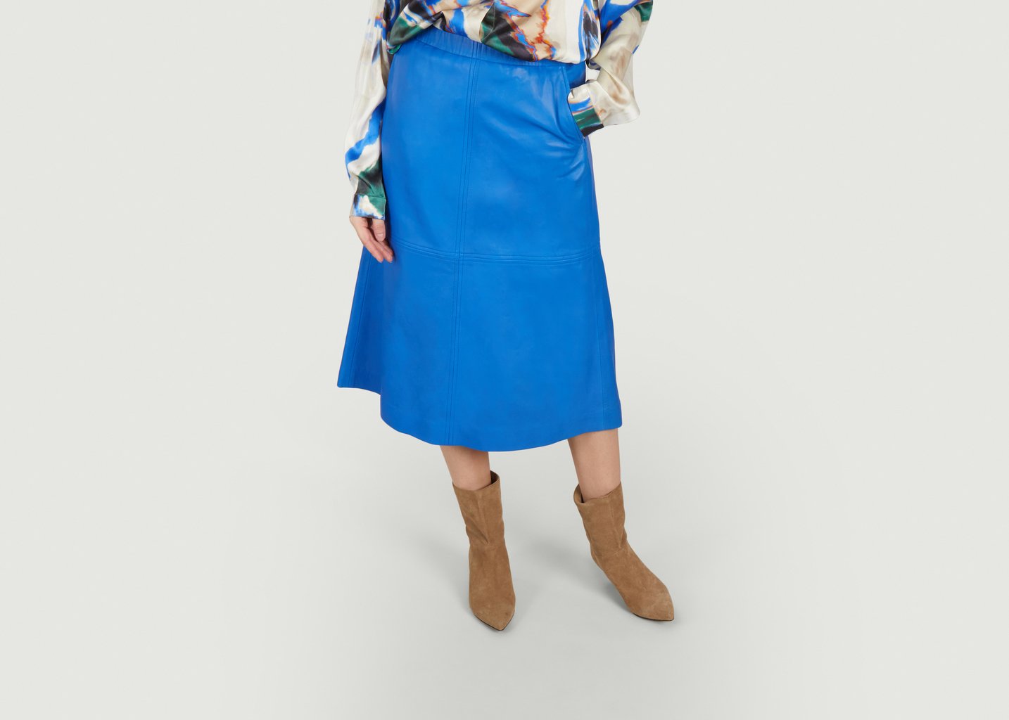 l'exception Jupe Jaggedy Turquoise Munthe