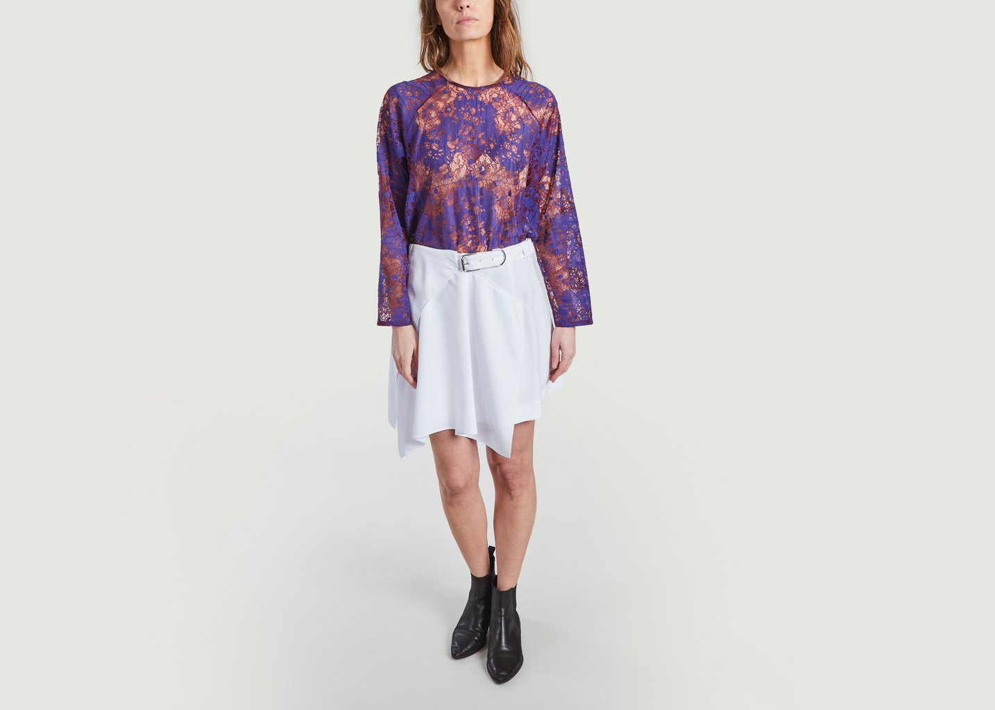 l'exception Jupe Kidsharck Blanc Carven