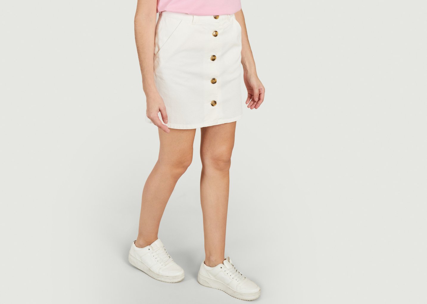 L'exception Jupe Lisle Blanc Maison Labiche