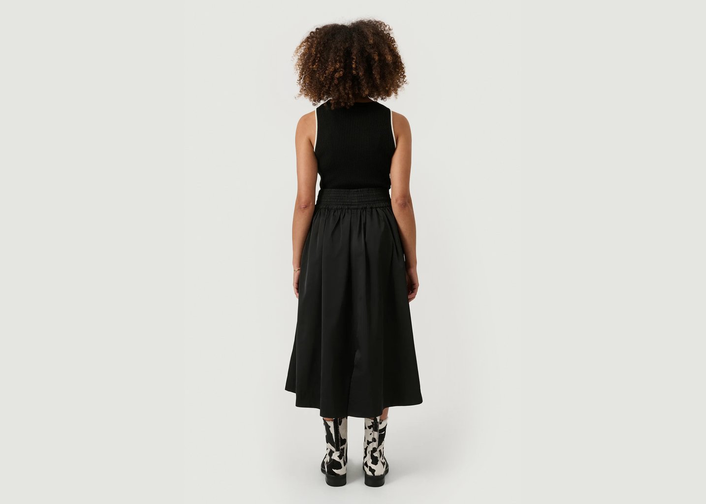 L'exception Jupe Meir Noir Soulland