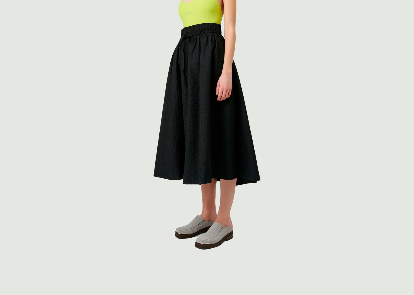 L'exception Jupe Meir Noir Soulland