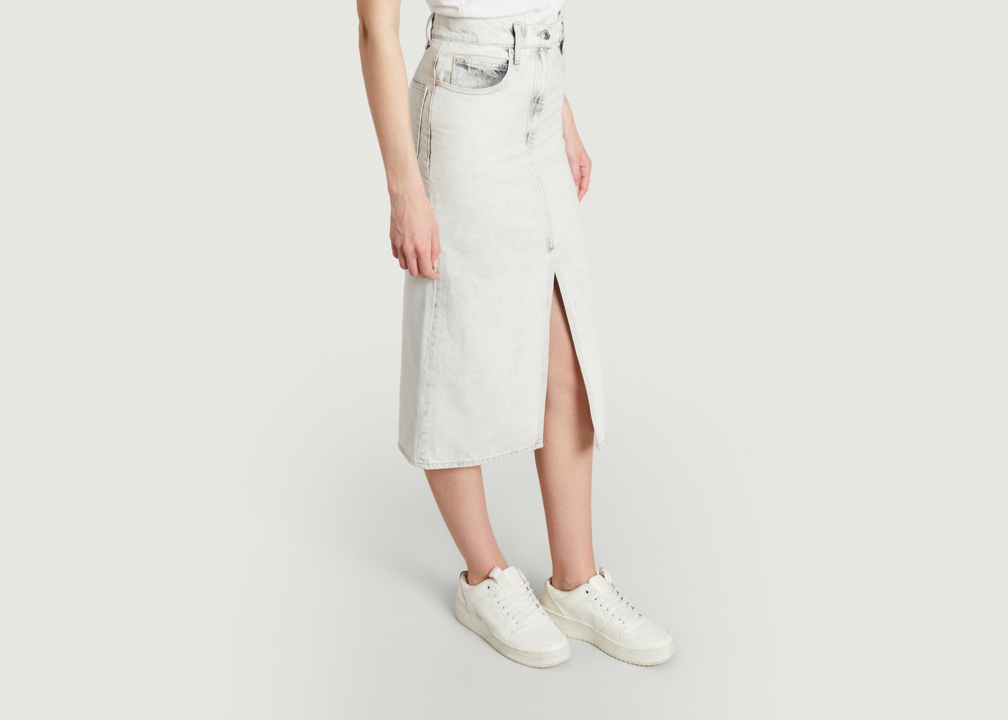 L'exception Jupe Milita Gris IRO Paris