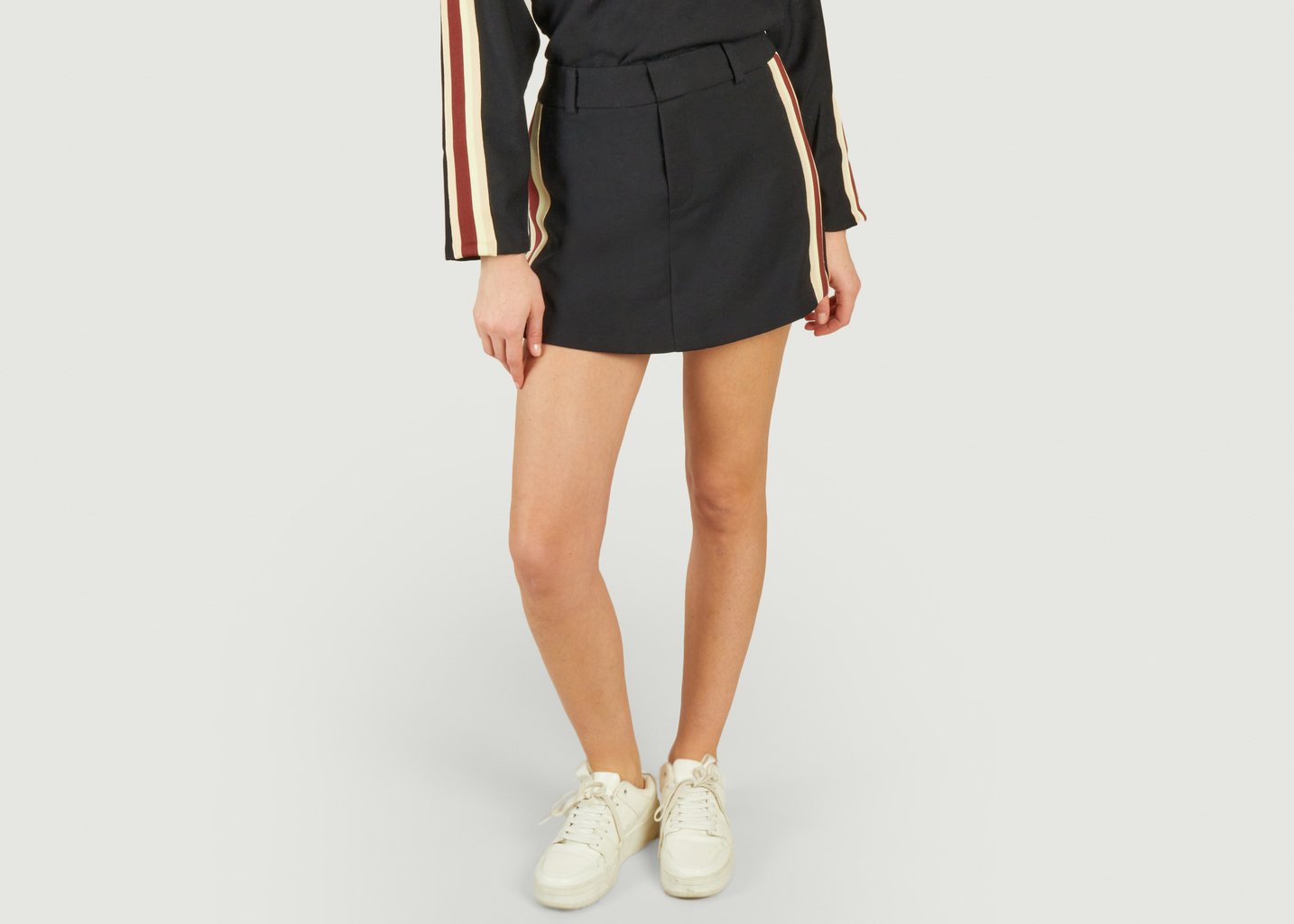 L'exception Jupe Short Sylvia Noir Ba&sh