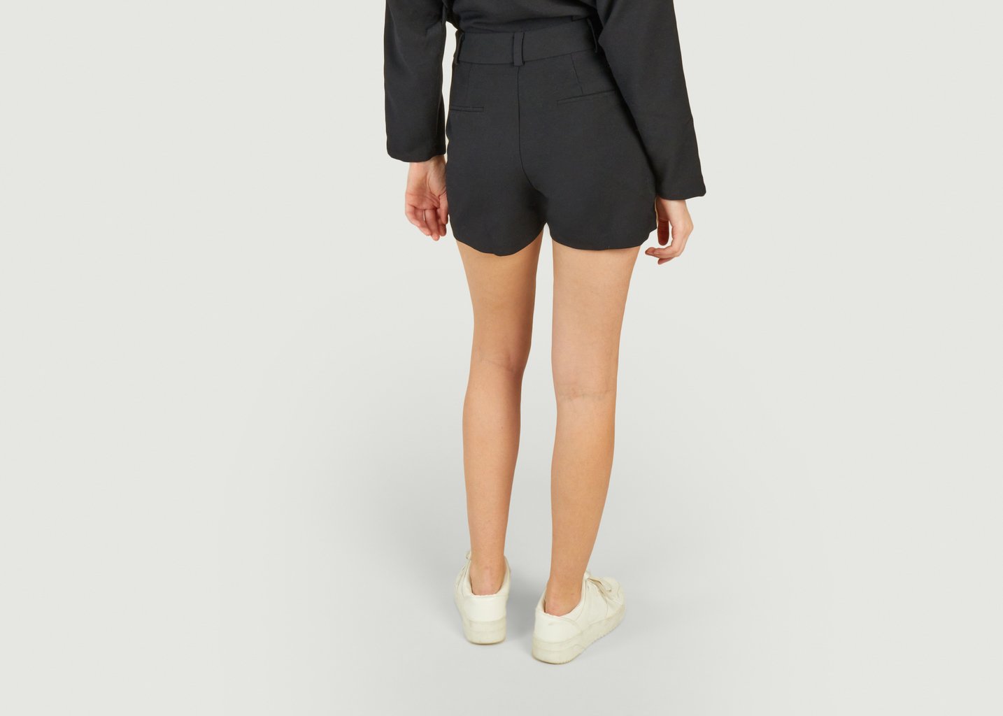 L'exception Jupe Short Sylvia Noir Ba&sh