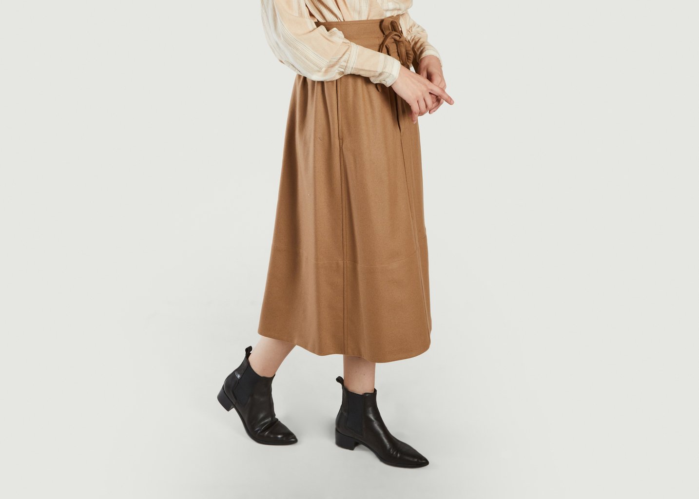 L'exception Jupe Toast Beige Laurence Bras