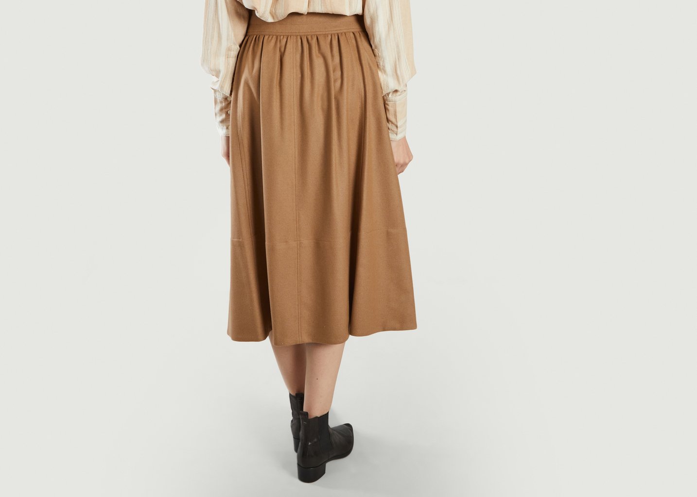L'exception Jupe Toast Beige Laurence Bras